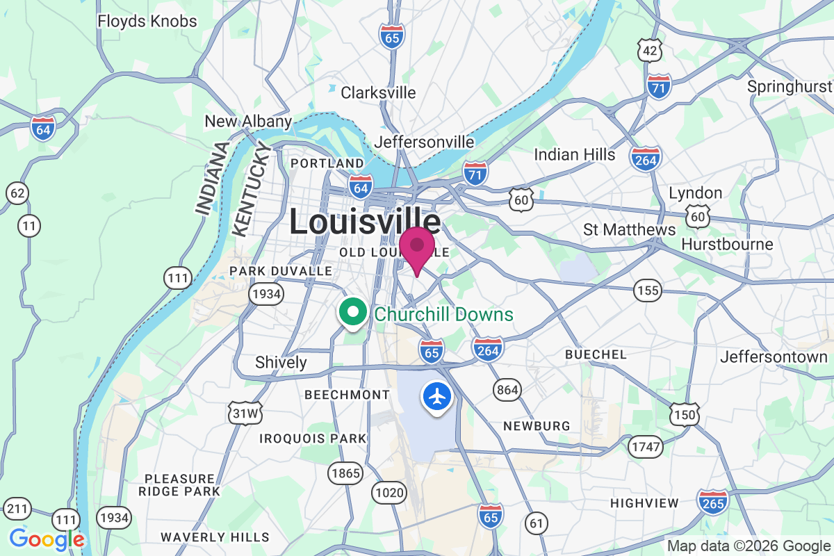 Carte de Louisville