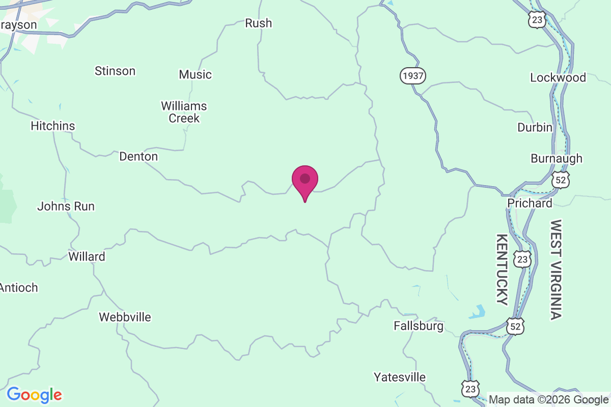 Carte de Sandy Furnace