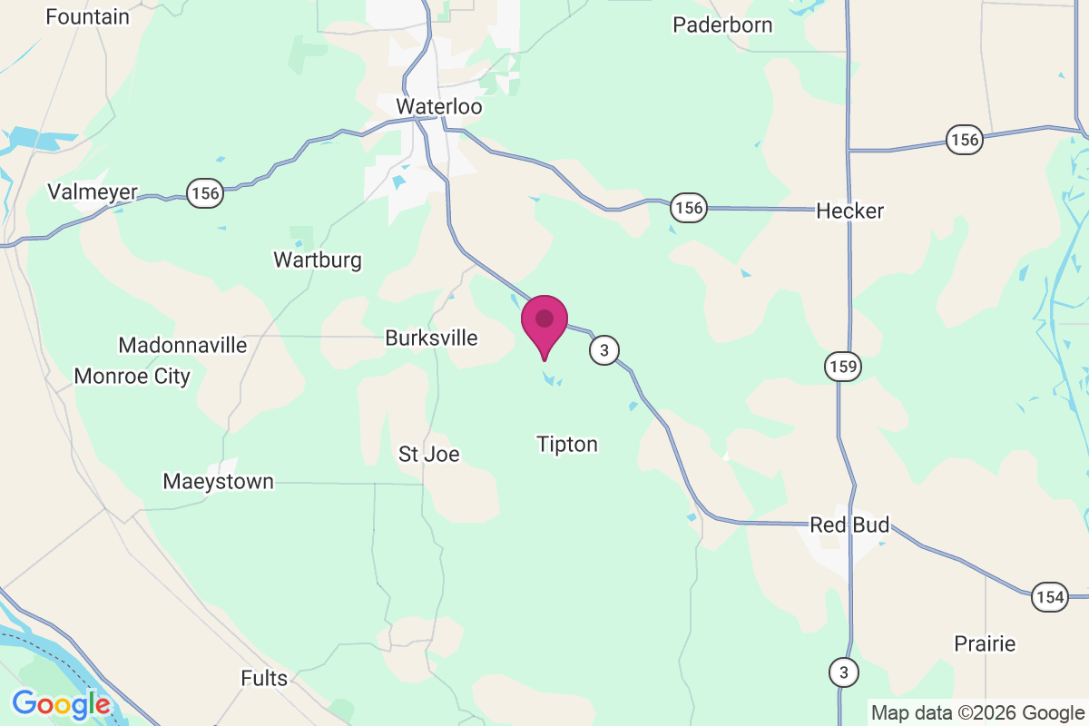 Carte de Burksville Station