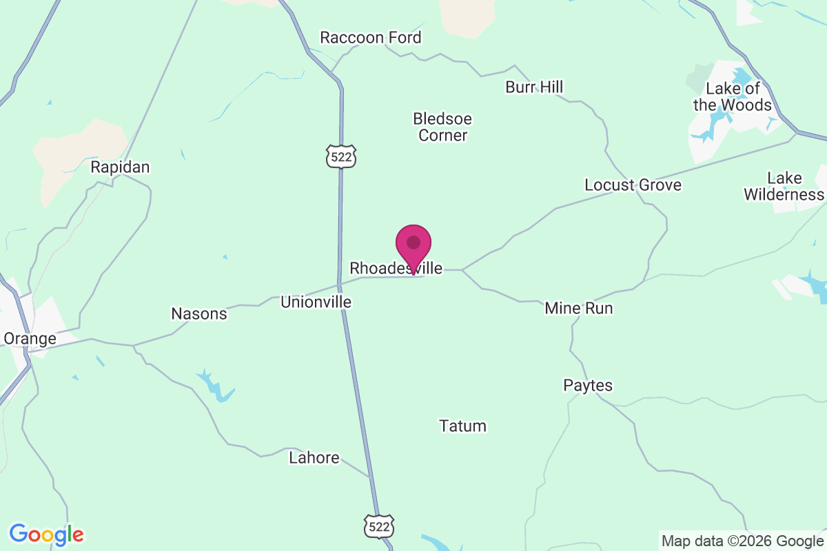Carte de Rhoadesville