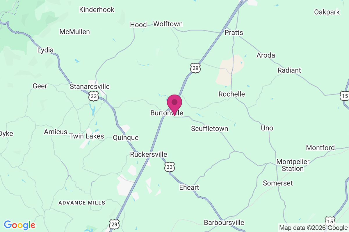 Carte de Burtonville