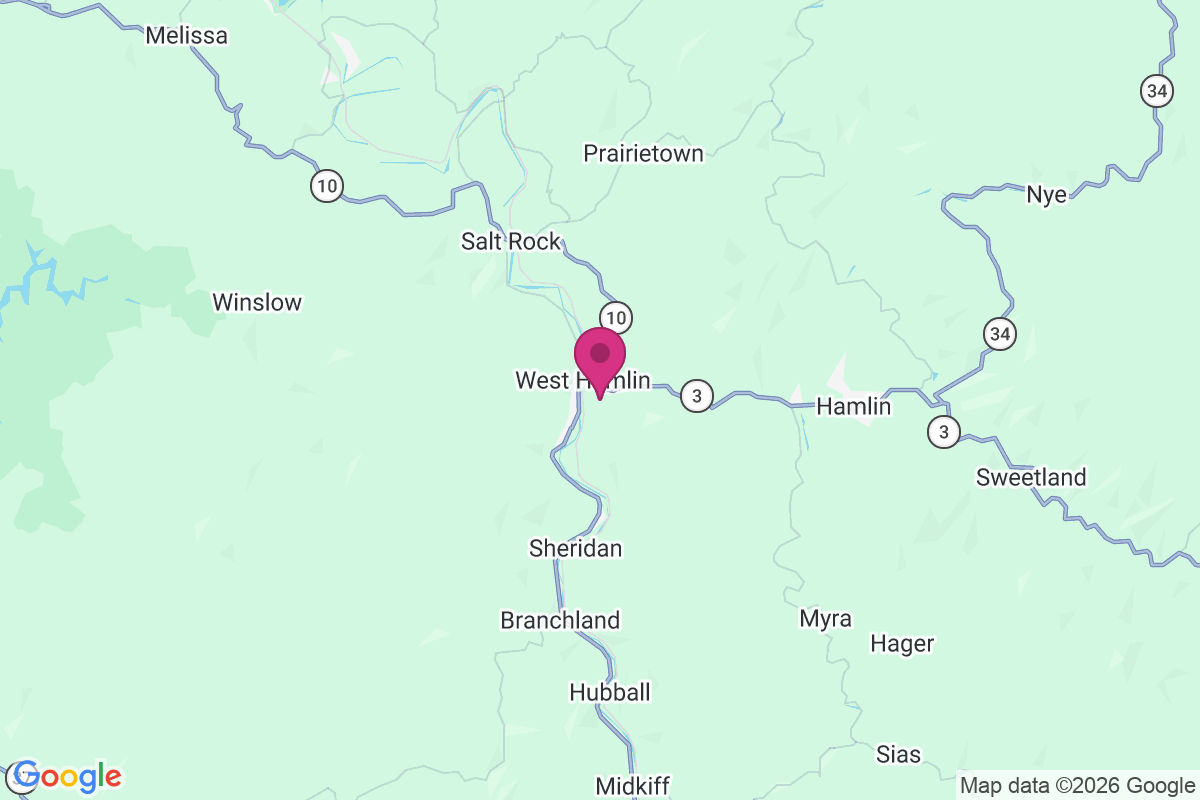 Carte de West Hamlin