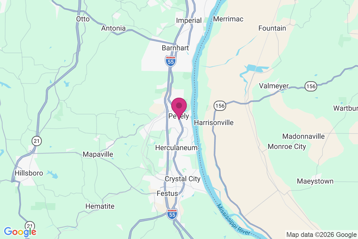 Carte de Pevely