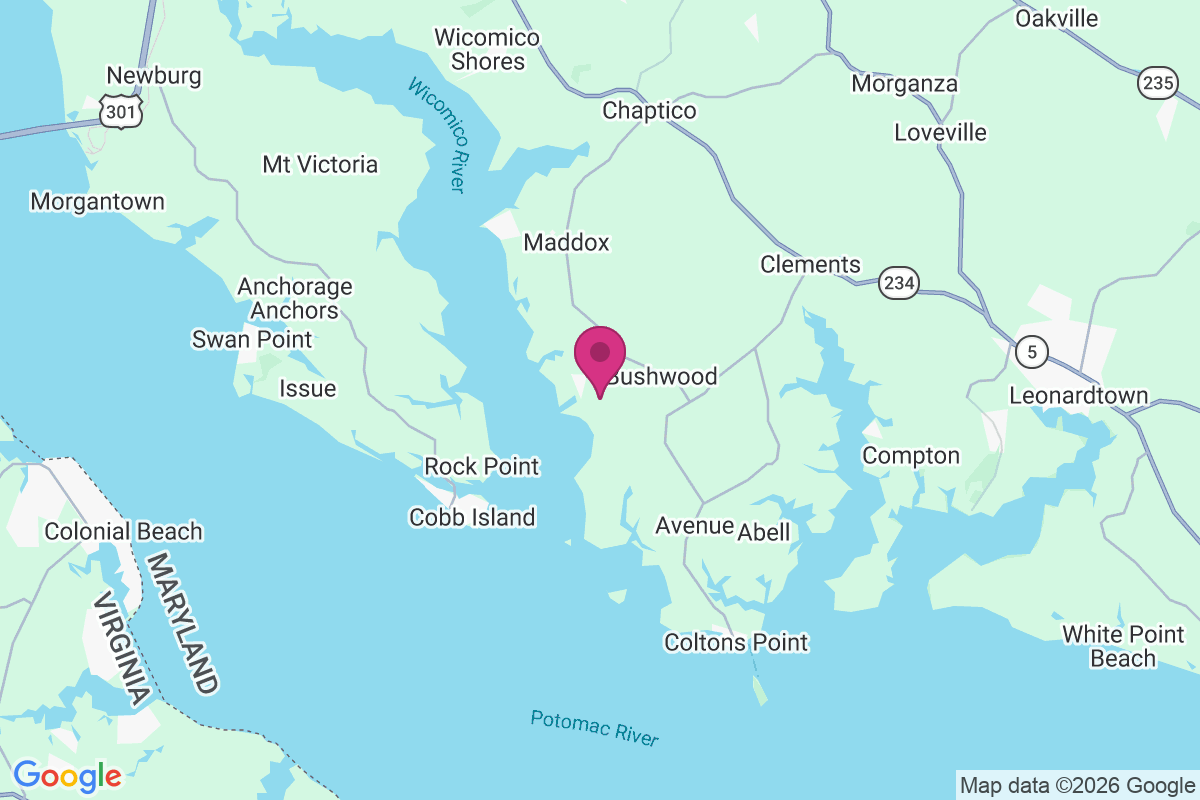 Carte de Longview Beach