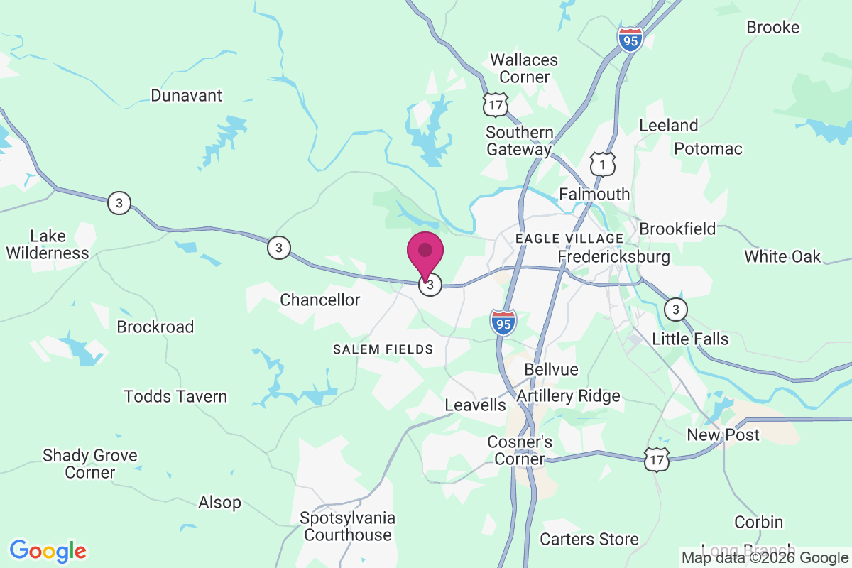 Carte de Five Mile Fork