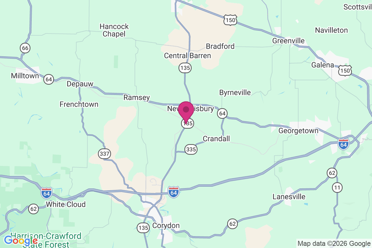 Carte de Corydon Junction