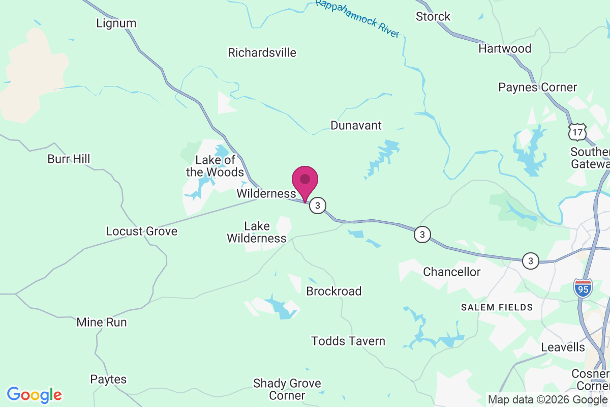 Carte de Wilderness Corner