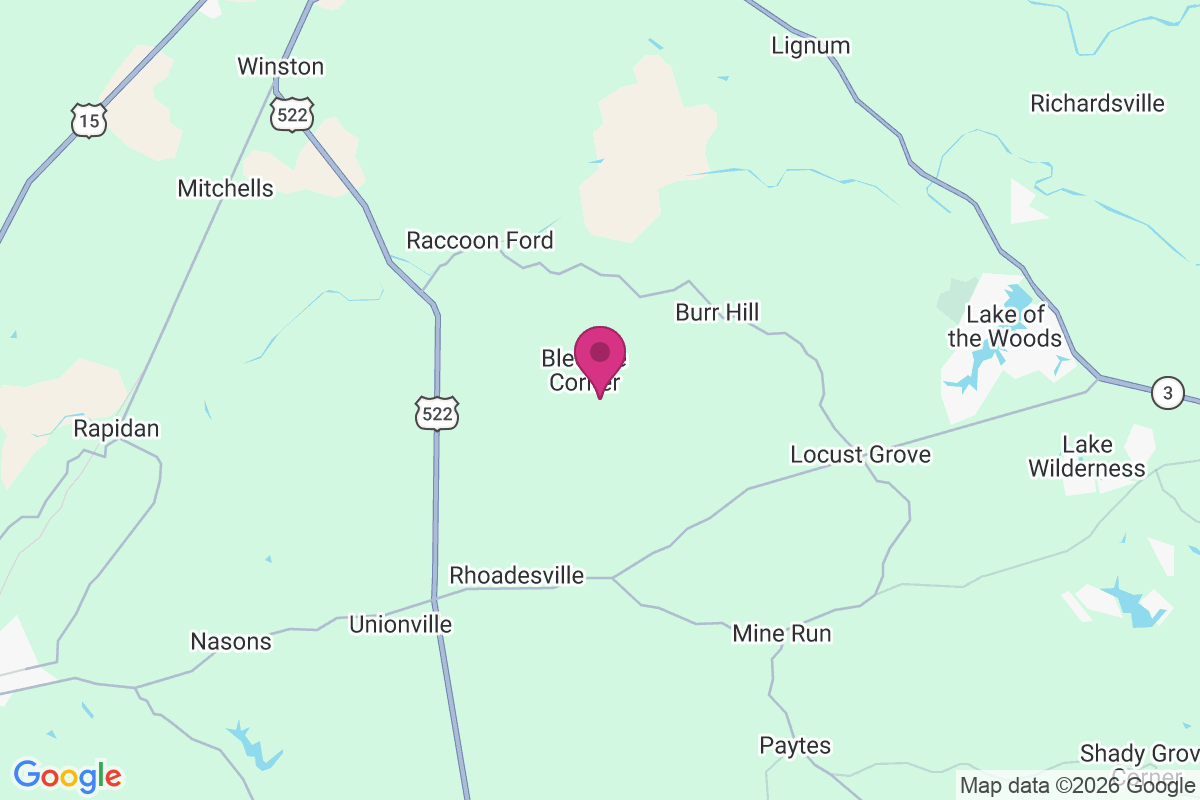 Carte de Bledsoe Corner