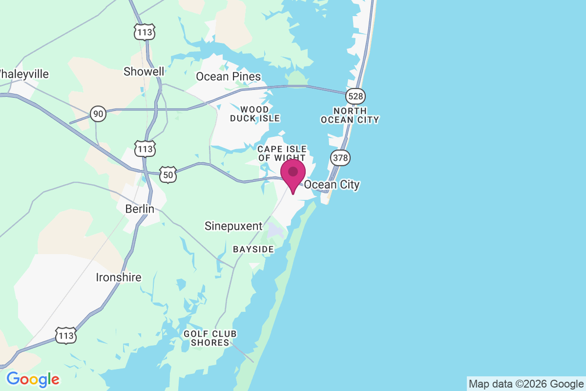 Carte de Sea Isle Mobile Home Park
