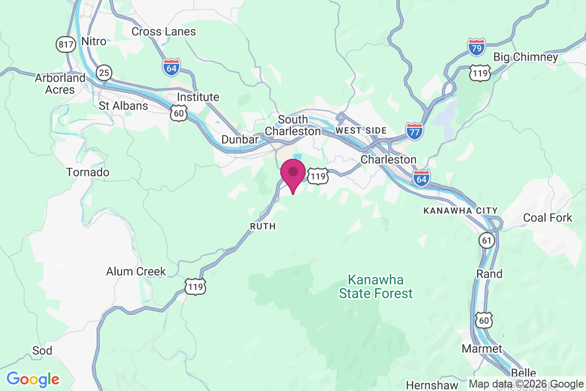 Carte de Davis Creek