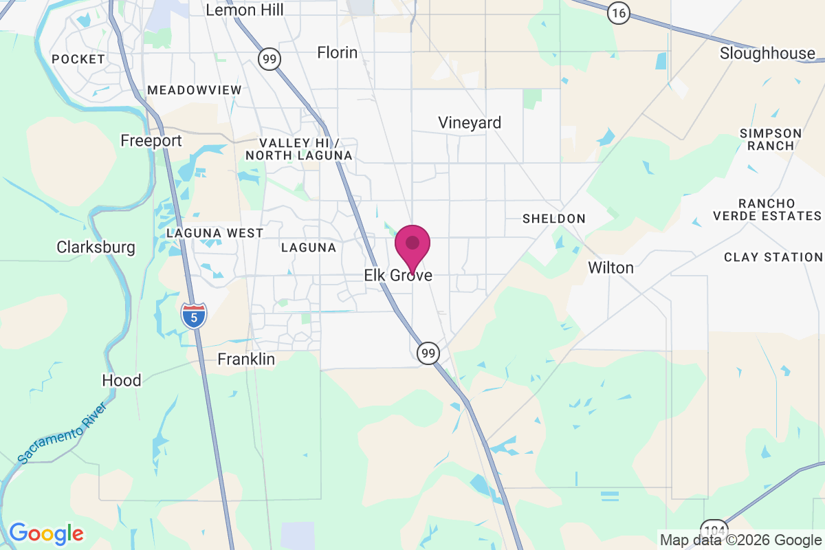 Carte de Elk Grove