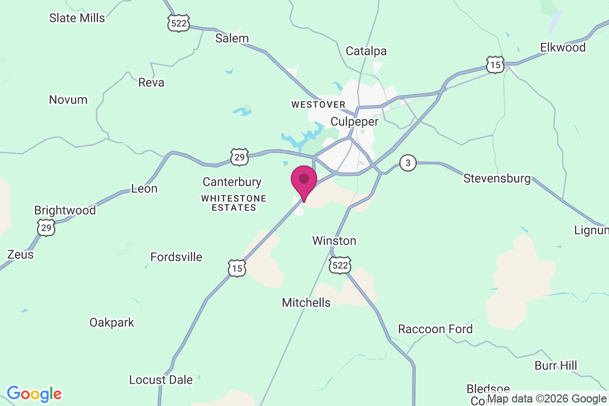 Carte de Cedarbrook