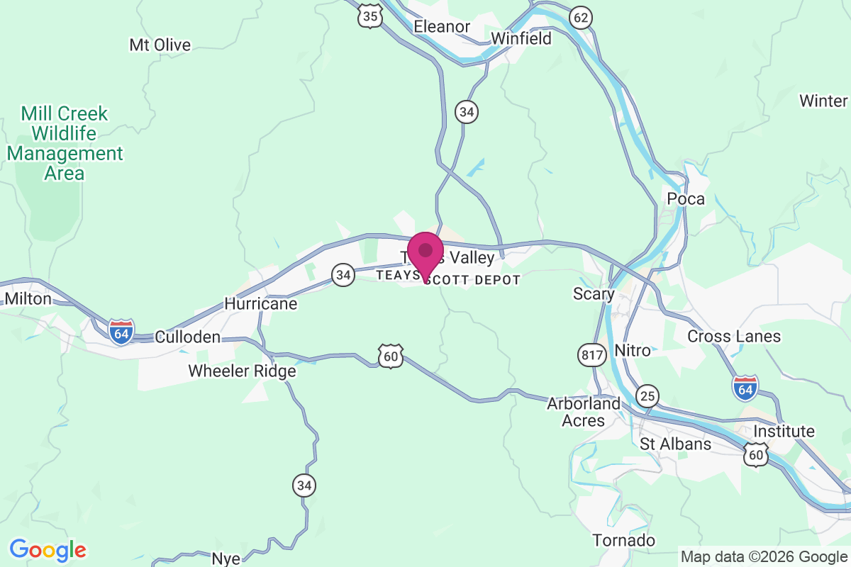 Carte de Teays Village
