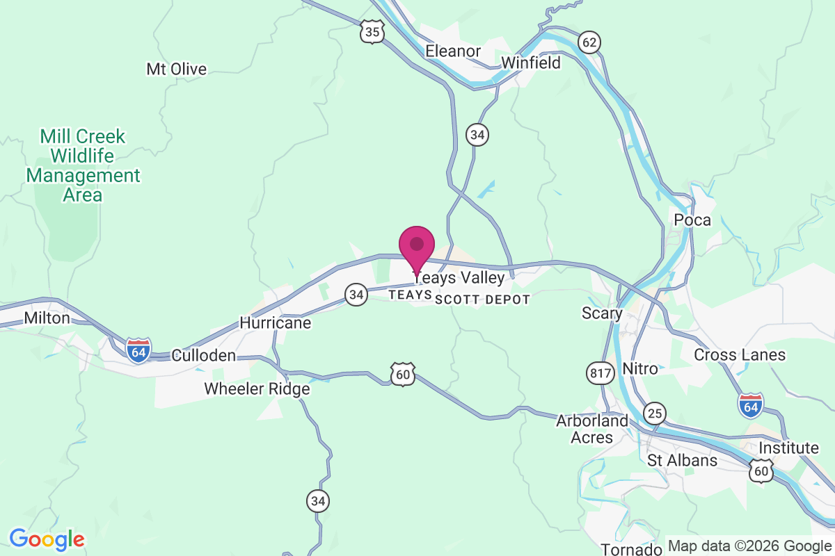 Carte de Woods and Irons East