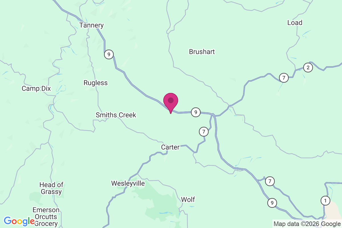 Carte de Boone Furnace
