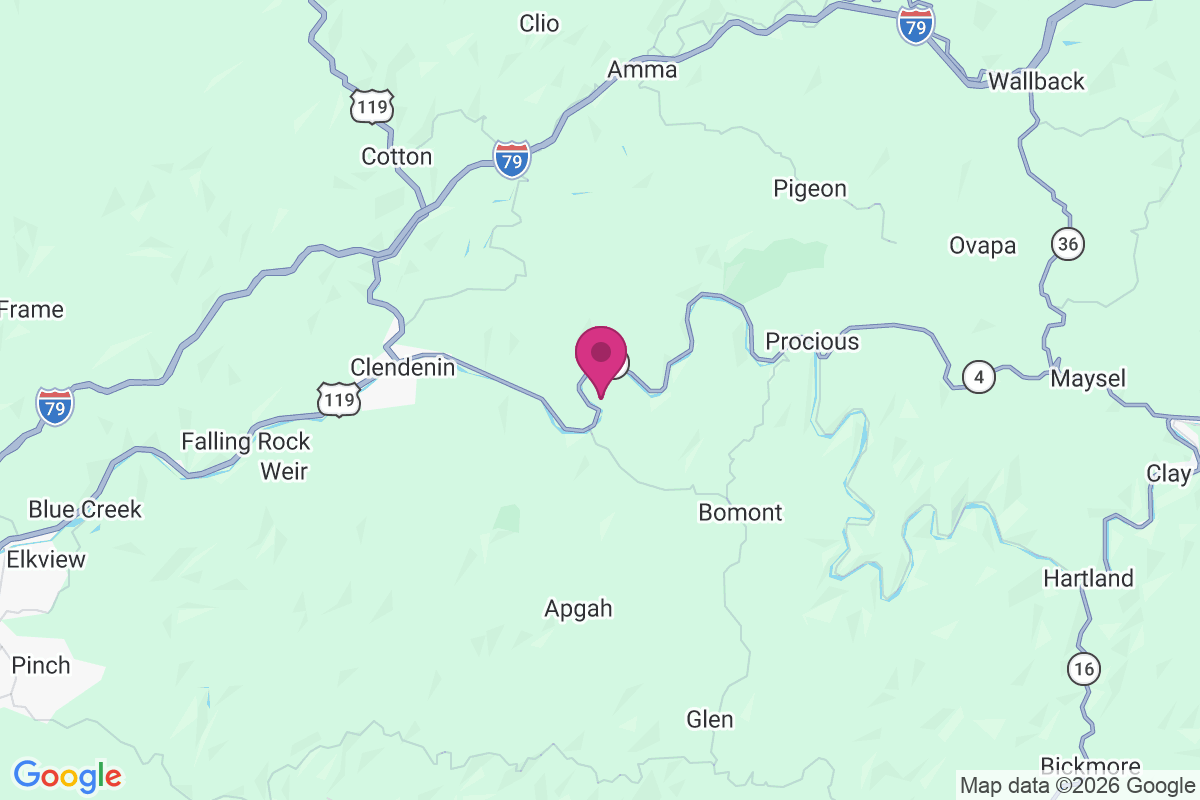 Carte de Barren Creek