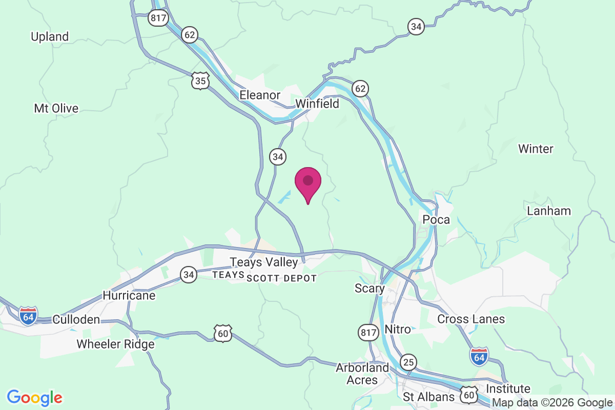 Carte de Teays Farm