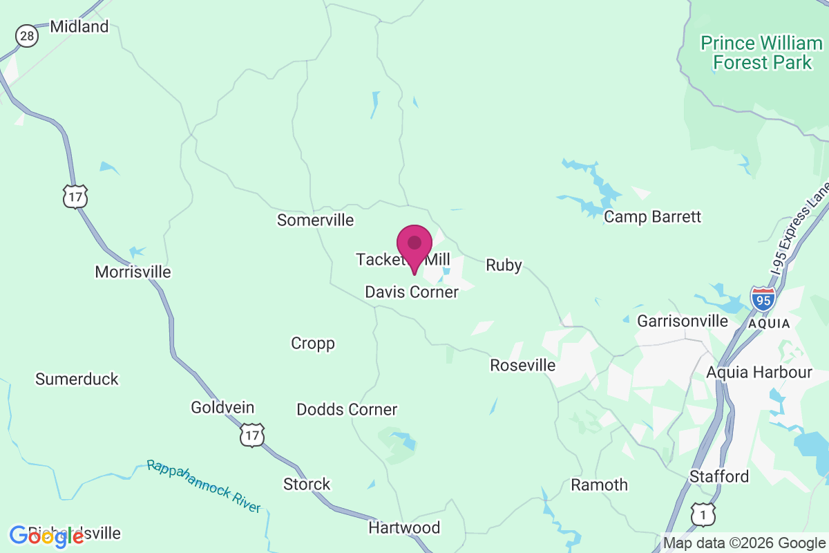 Carte de Tacketts Mill