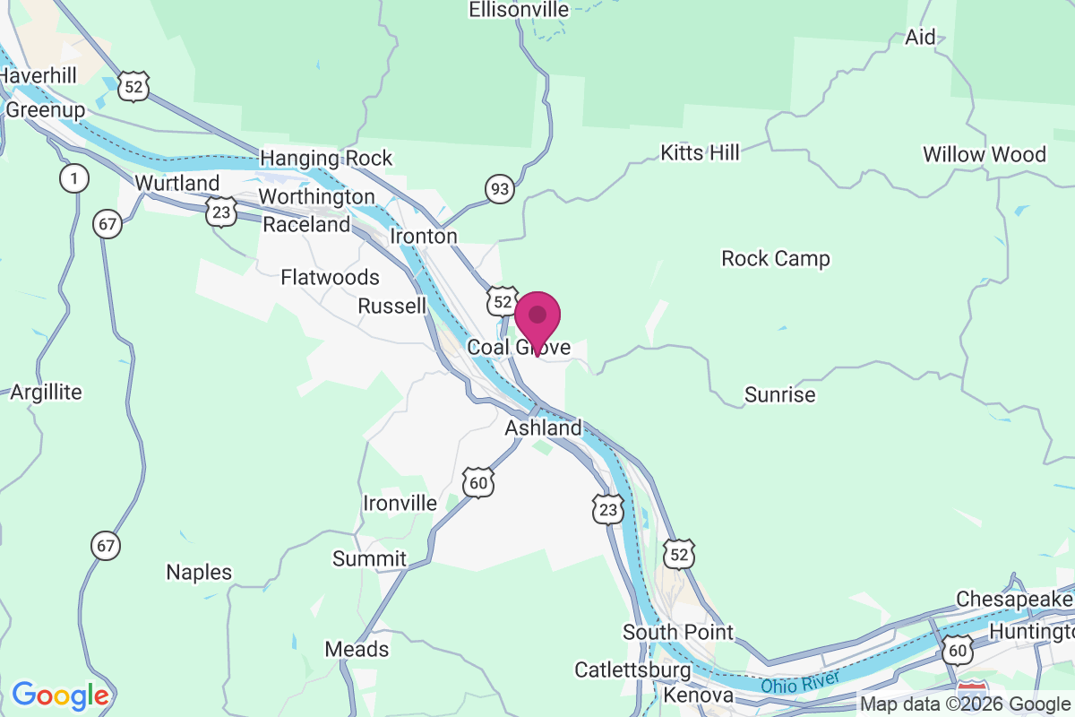 Carte de Coal Grove