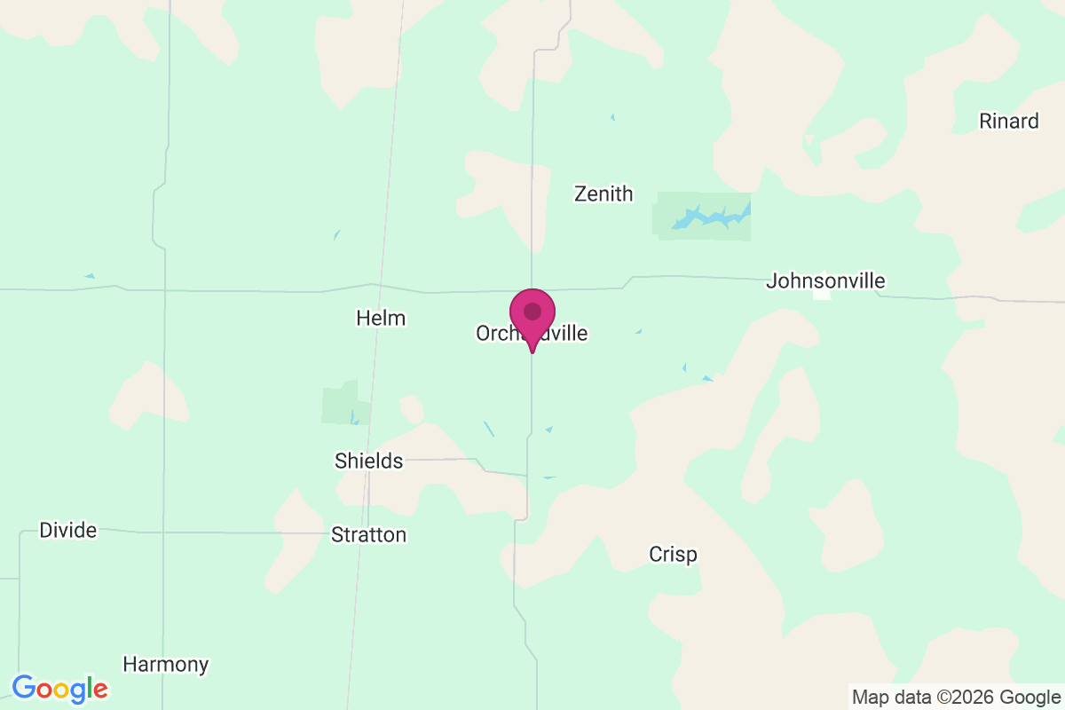 Carte de Orchardville