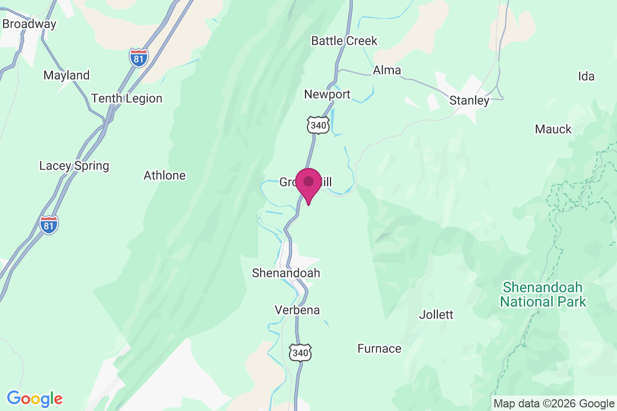 Carte de Grove Hill