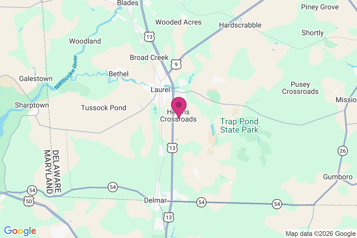 Carte de Hearns Crossroads