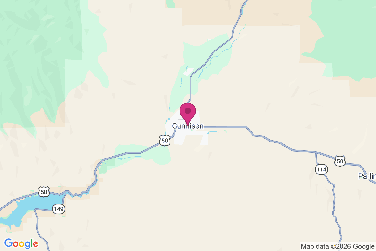 Carte de Gunnison
