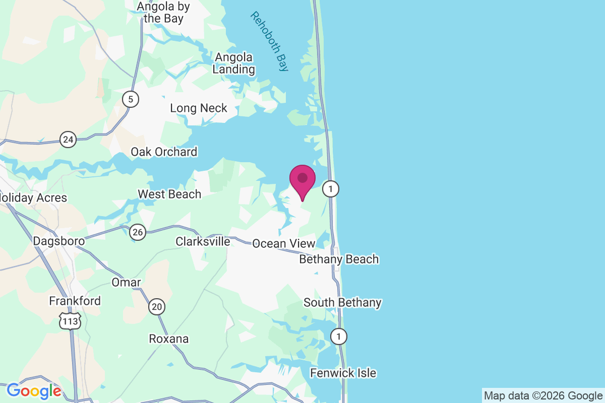 Carte de Bay Shore Mobile Home Park