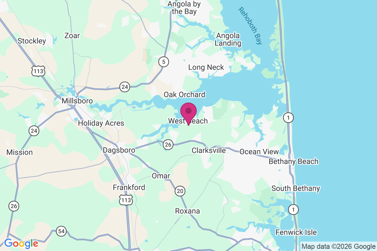 Carte de Sandy Landing