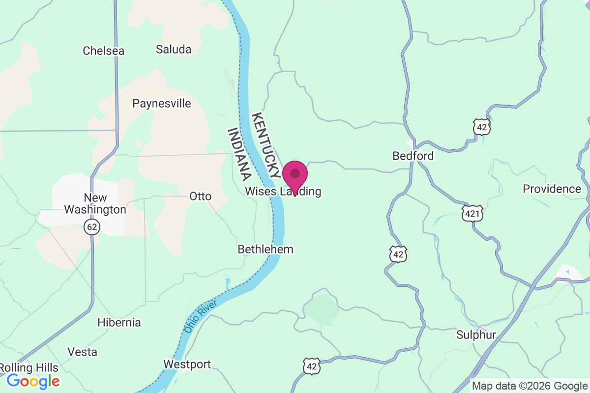 Carte de Wises Landing