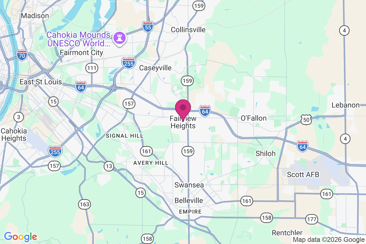Carte de Fairview Heights