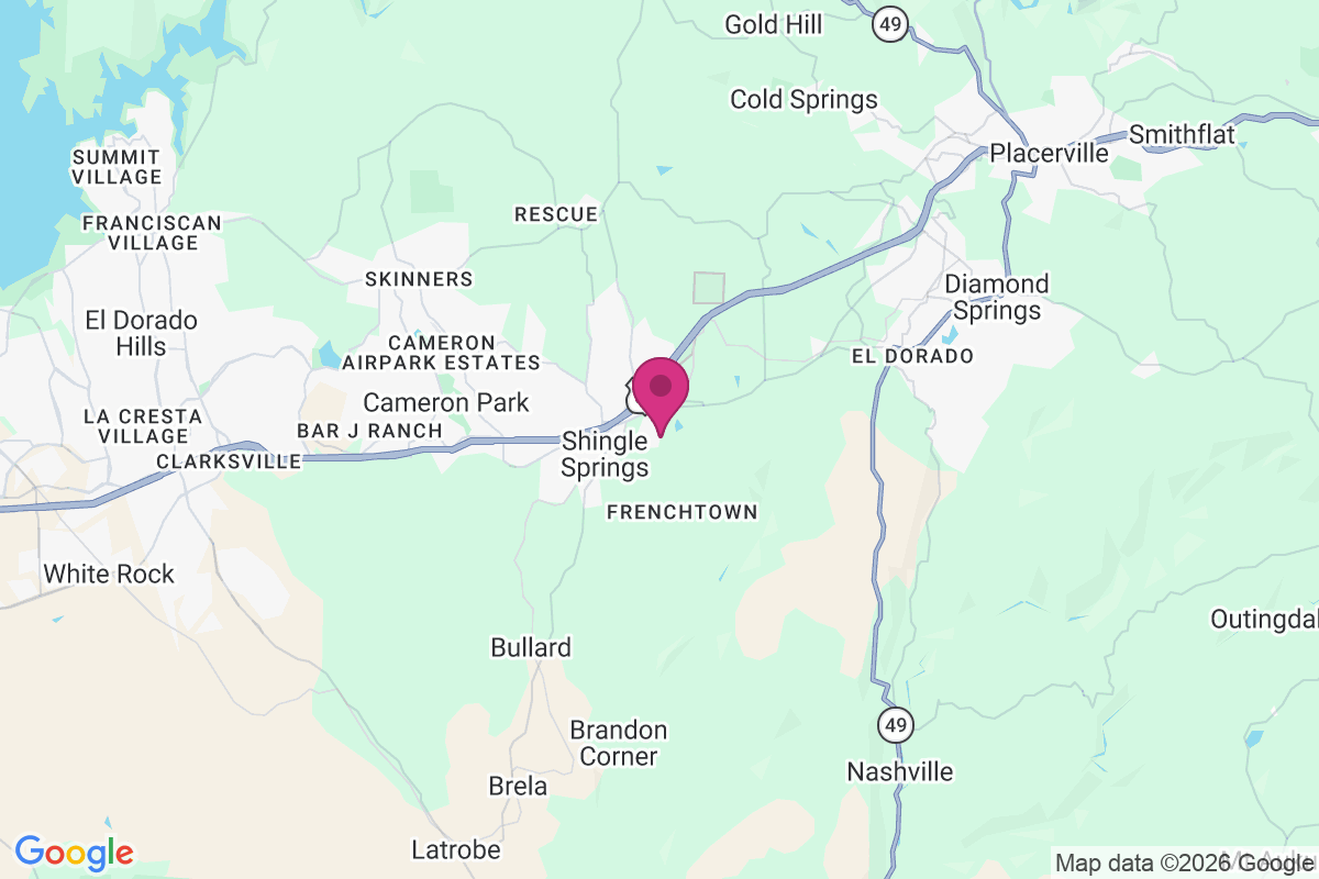 Carte de Shingle Springs