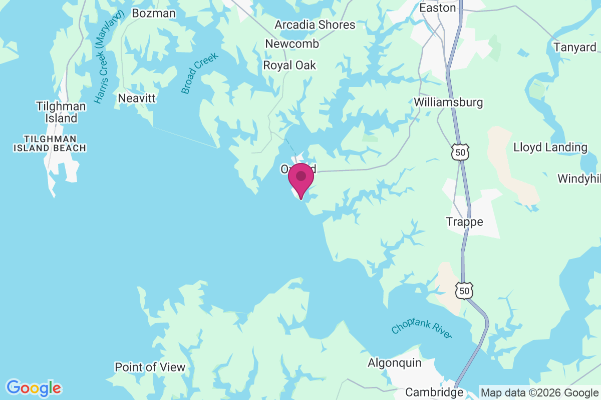 Carte de The Bachelor Point Harbor
