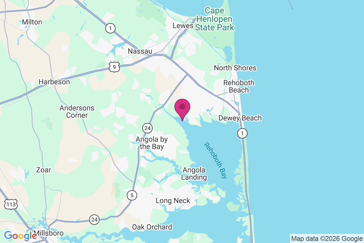 Carte de Bay Shore Hills