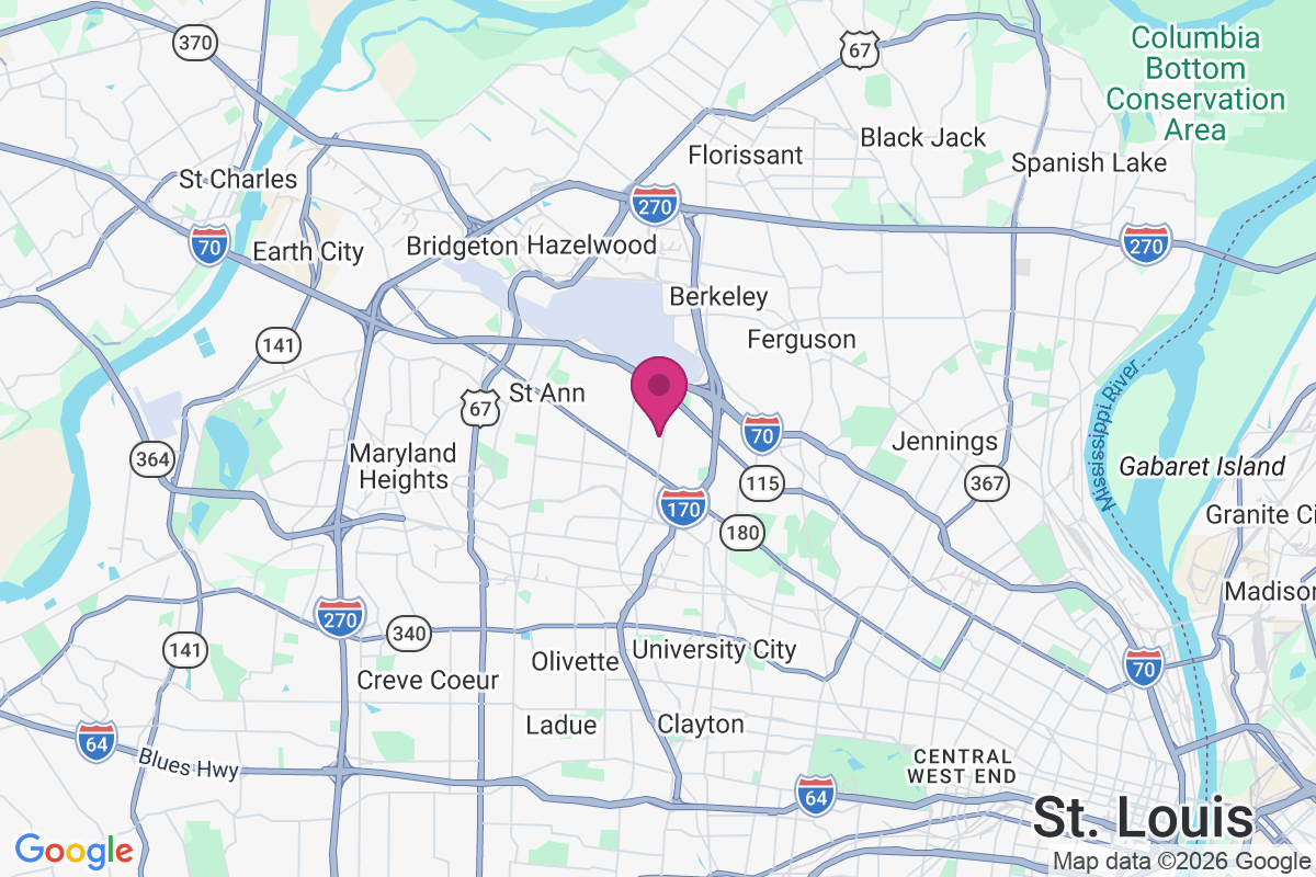 Carte de Woodson Terrace