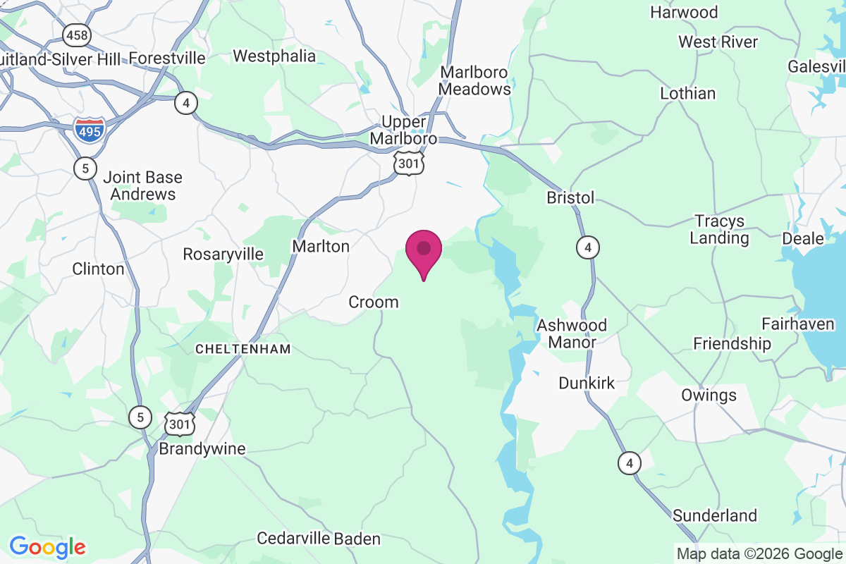 Carte de Croom Acres