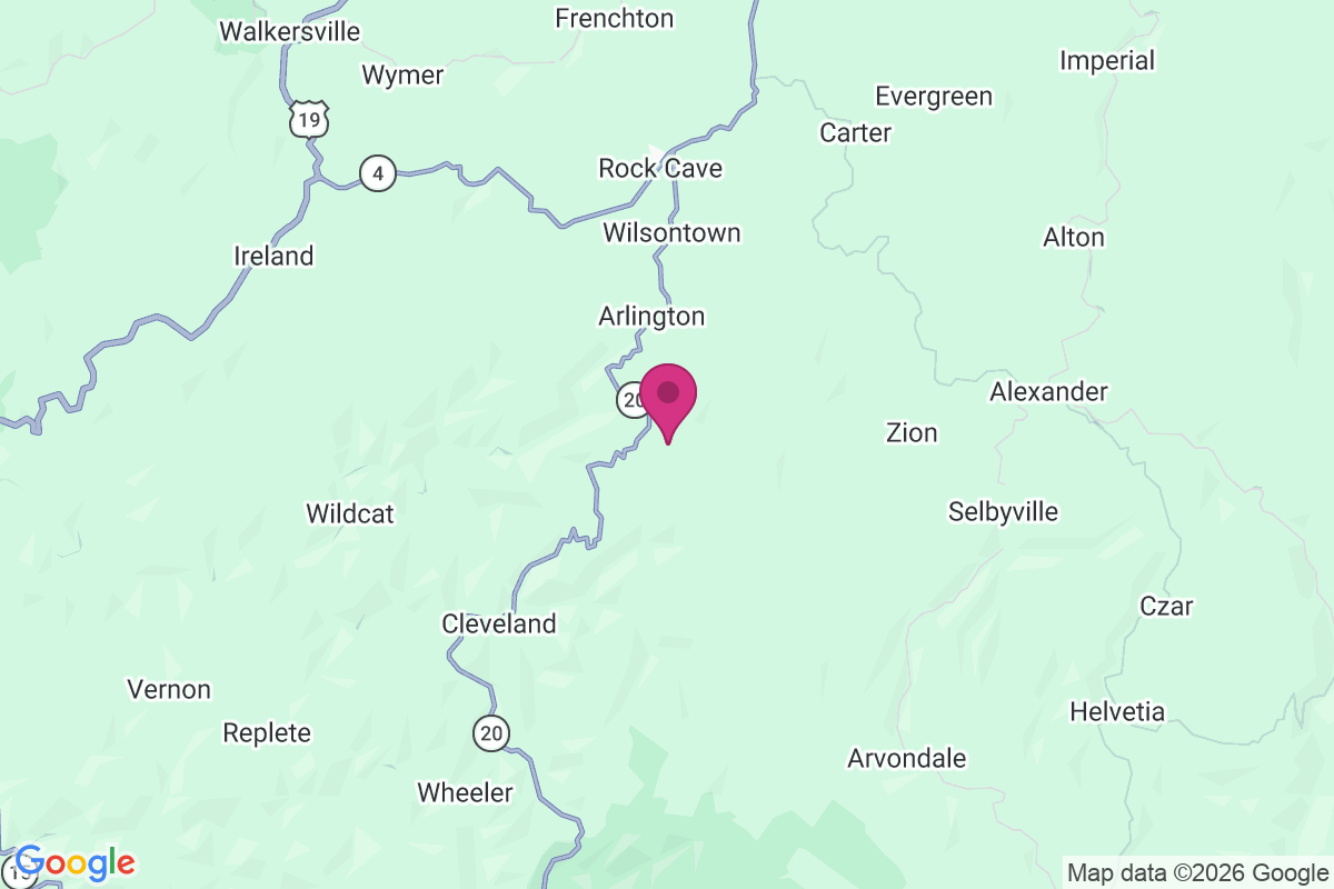 Carte de Kanawha Head