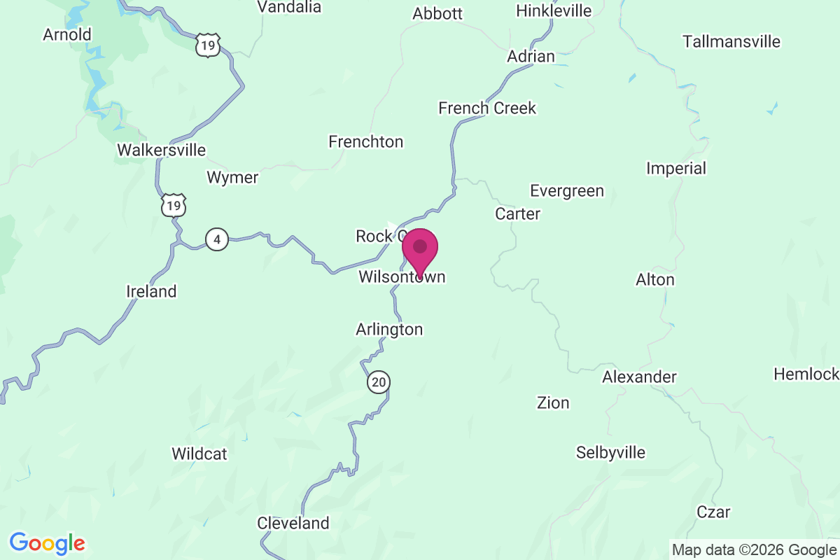 Carte de Wilsontown