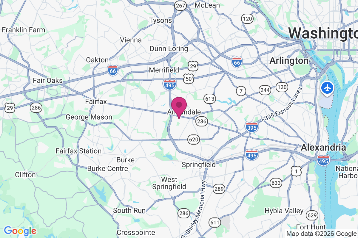 Carte de Accotink Heights