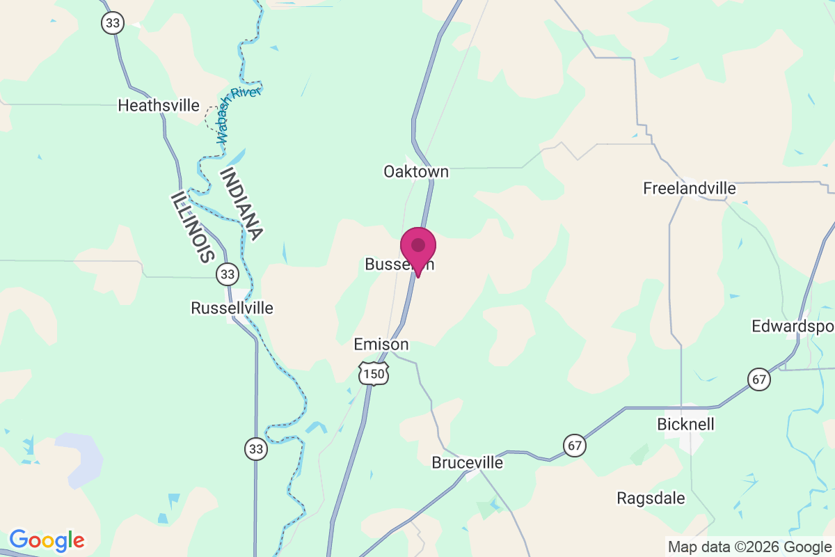 Carte de Busseron