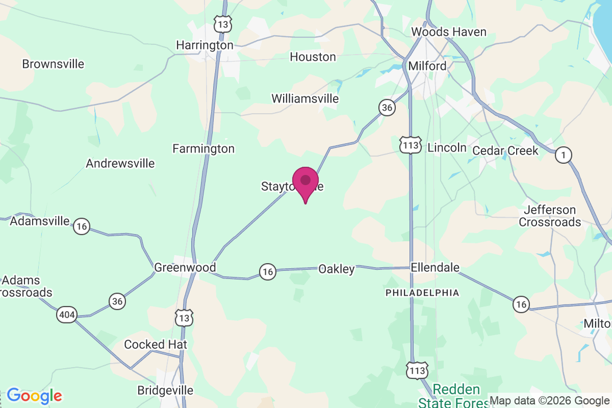 Carte de Staytonville