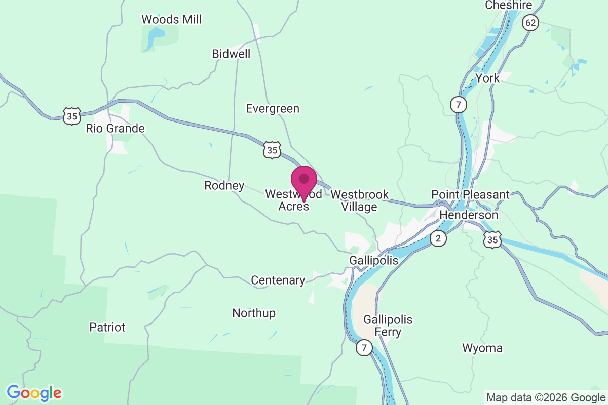 Carte de Westwood Acres
