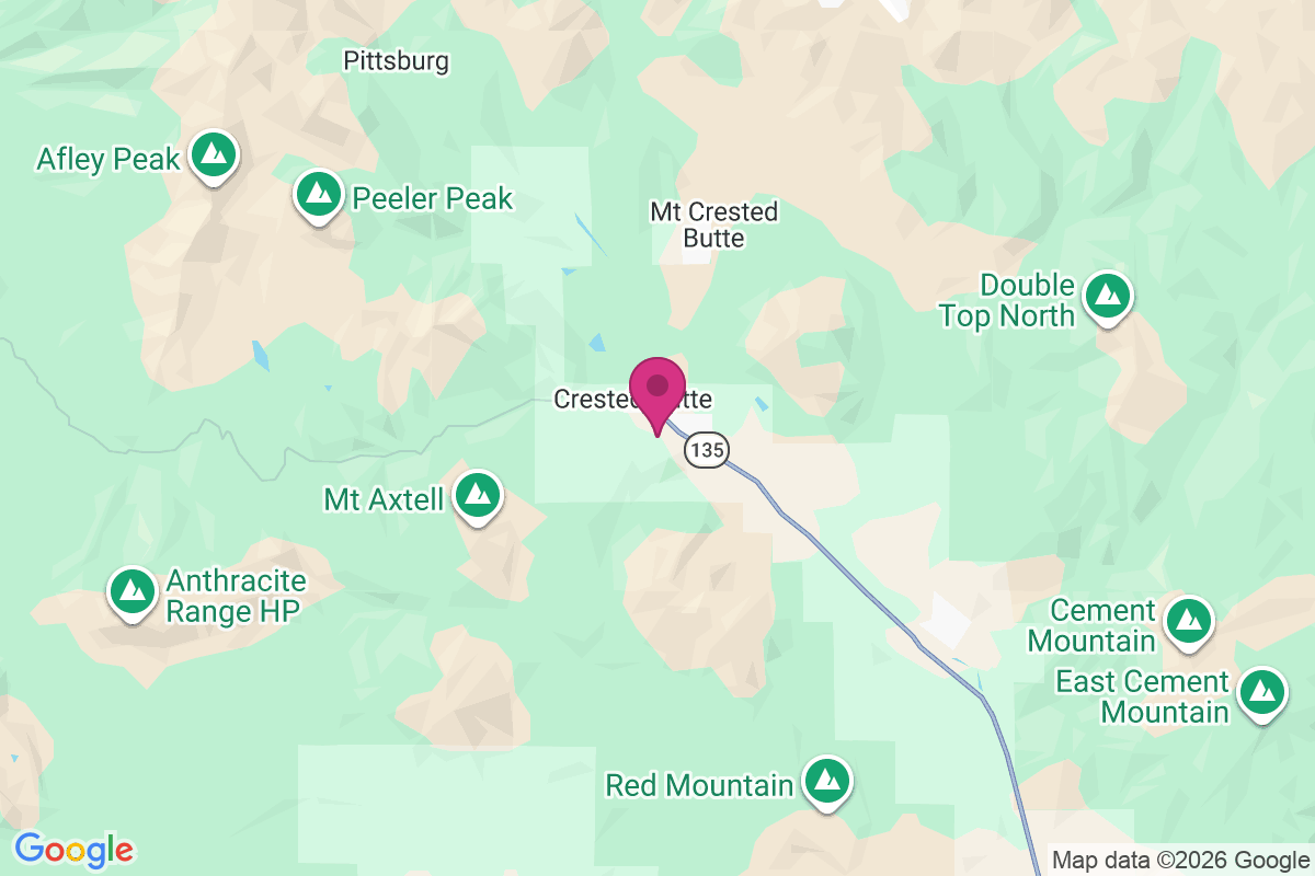 Carte de Crested Butte