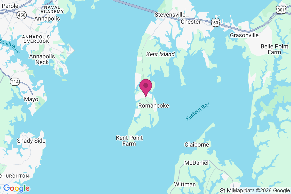 Carte de Kent Island Estates