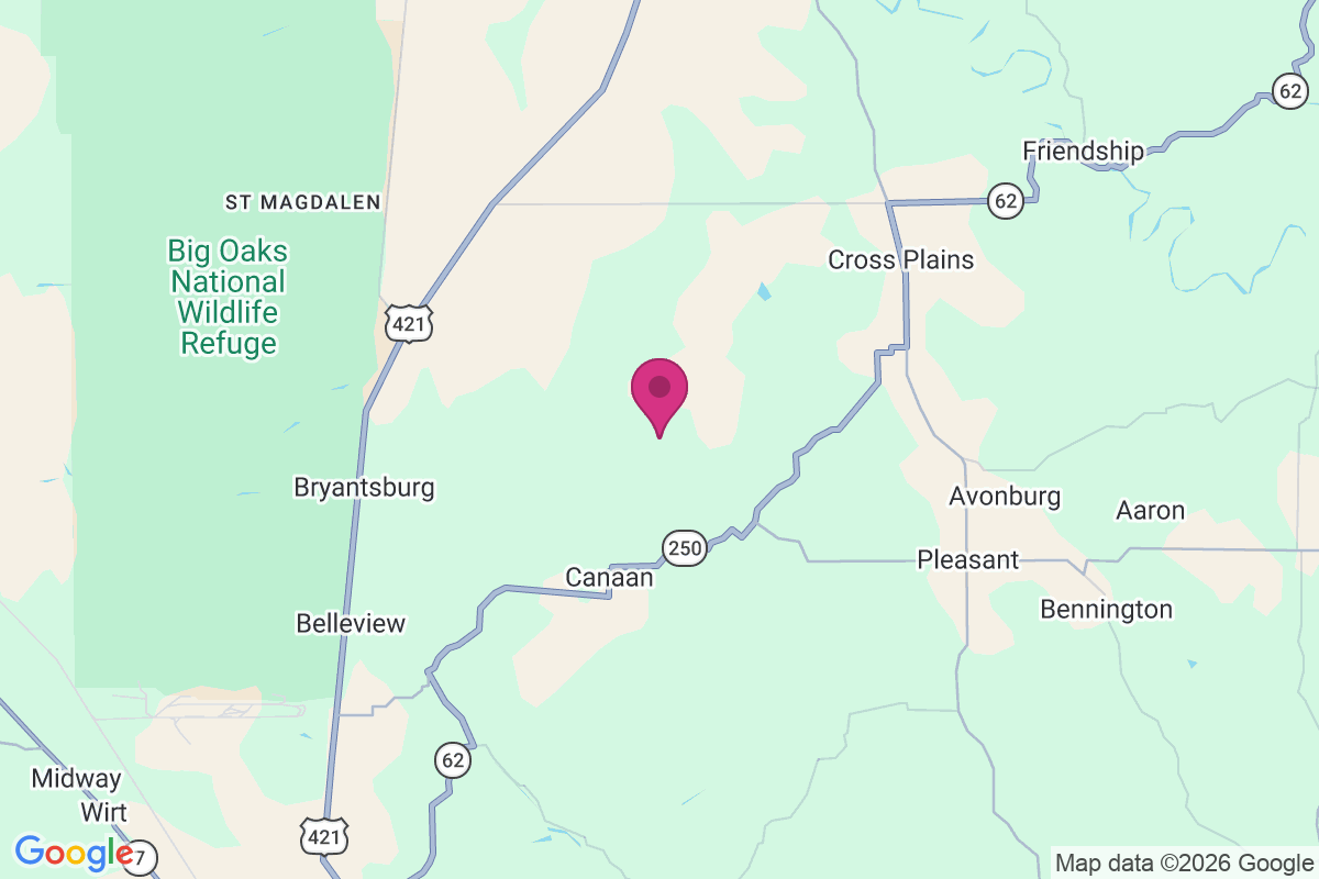 Carte de Barbersville