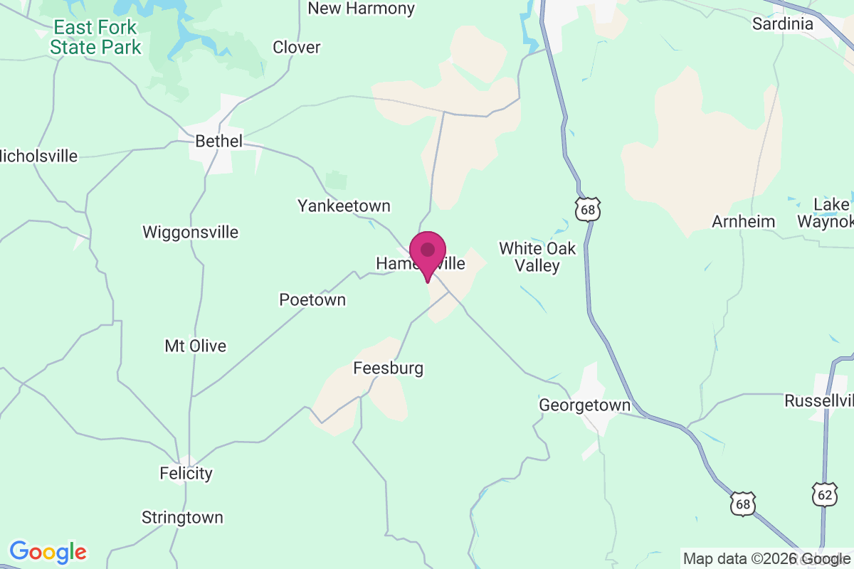 Carte de Hamersville