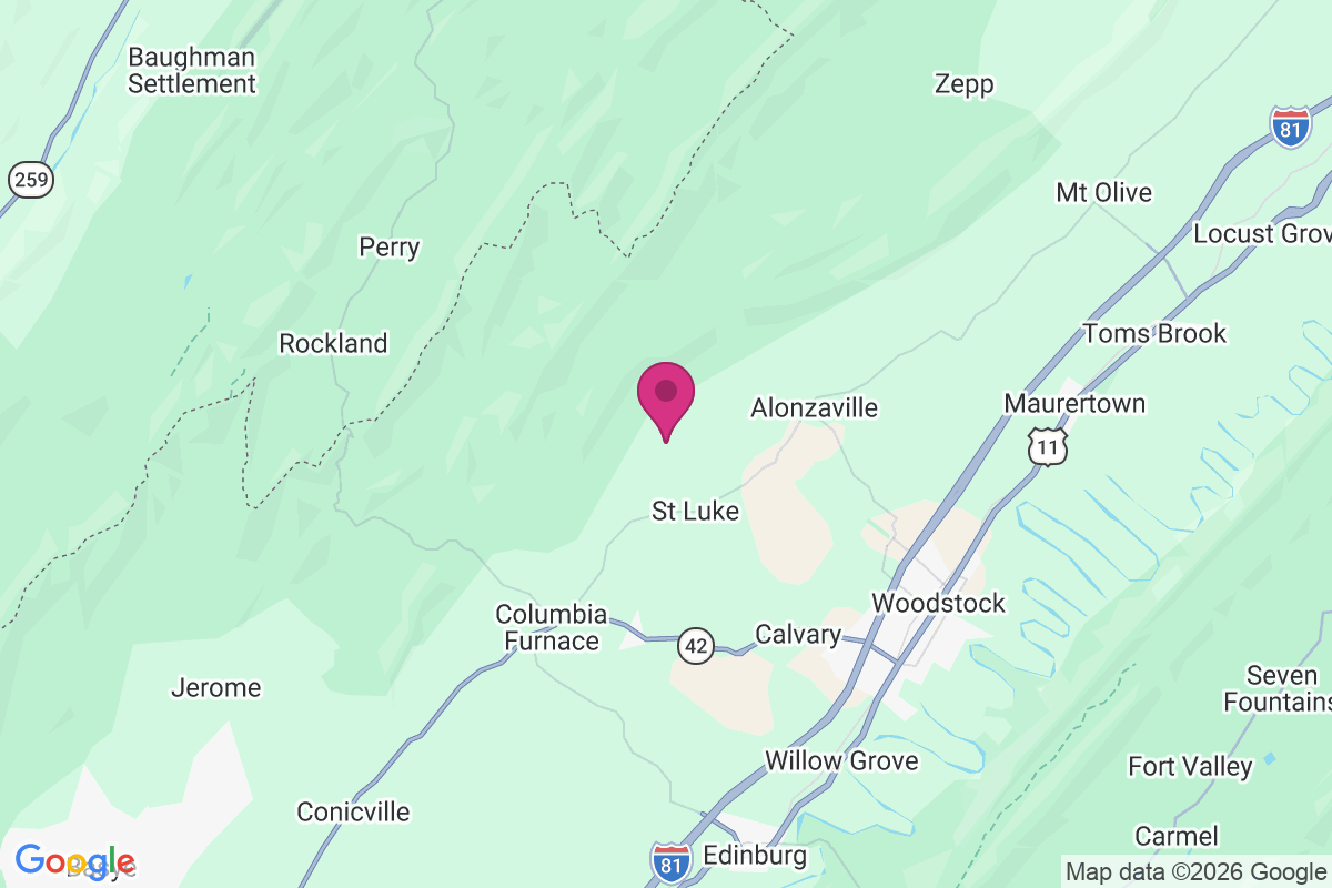 Carte de Kern Springs