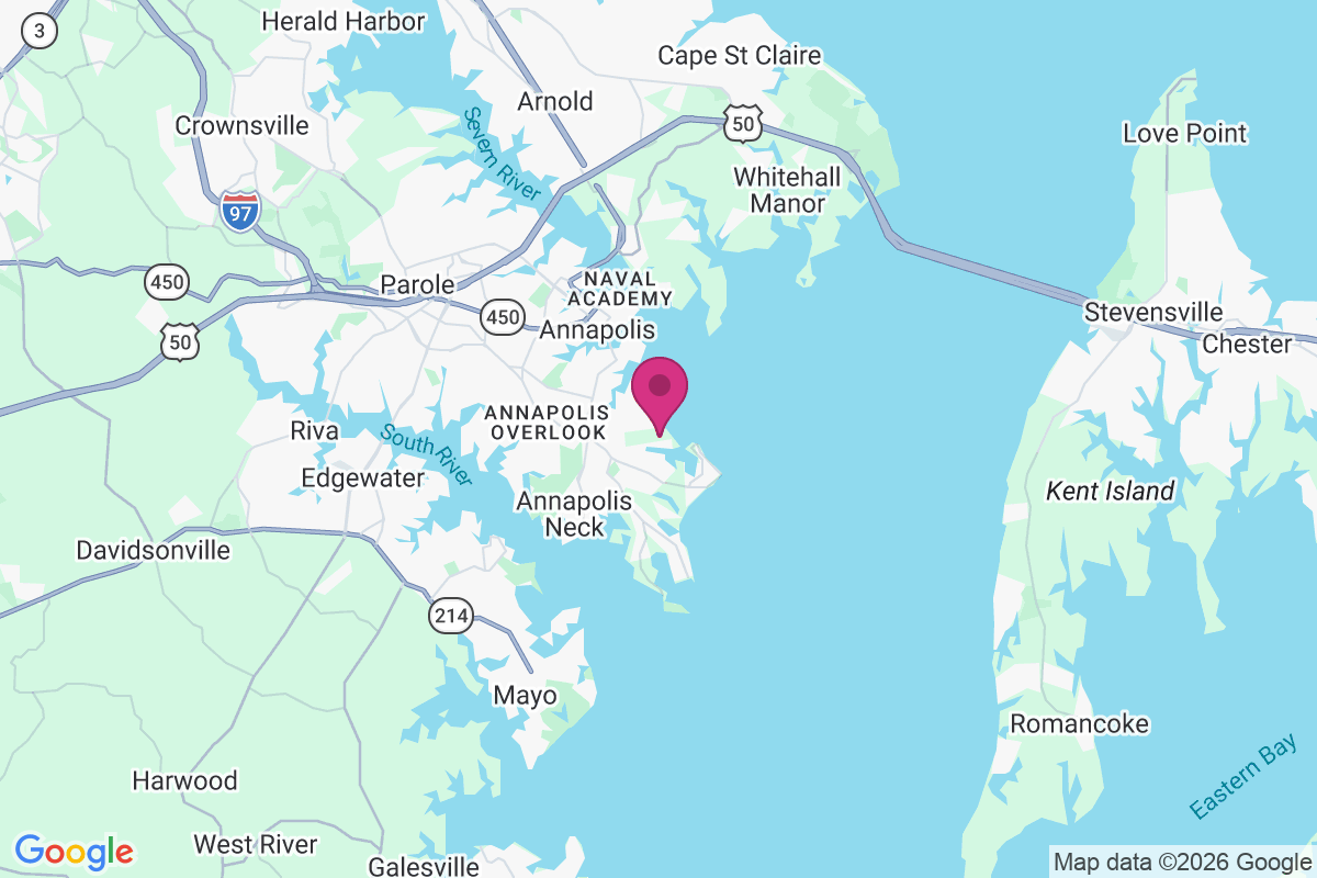 Carte de Annapolis Roads