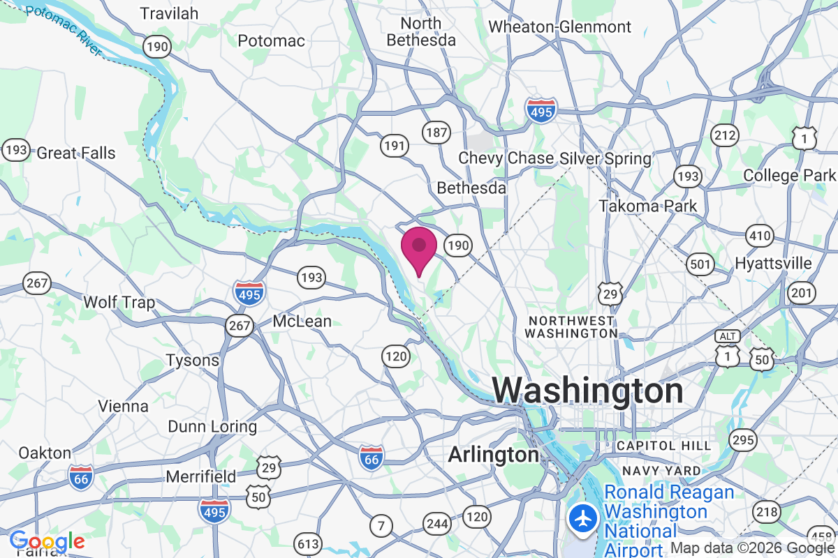 Carte de Glen Echo Heights
