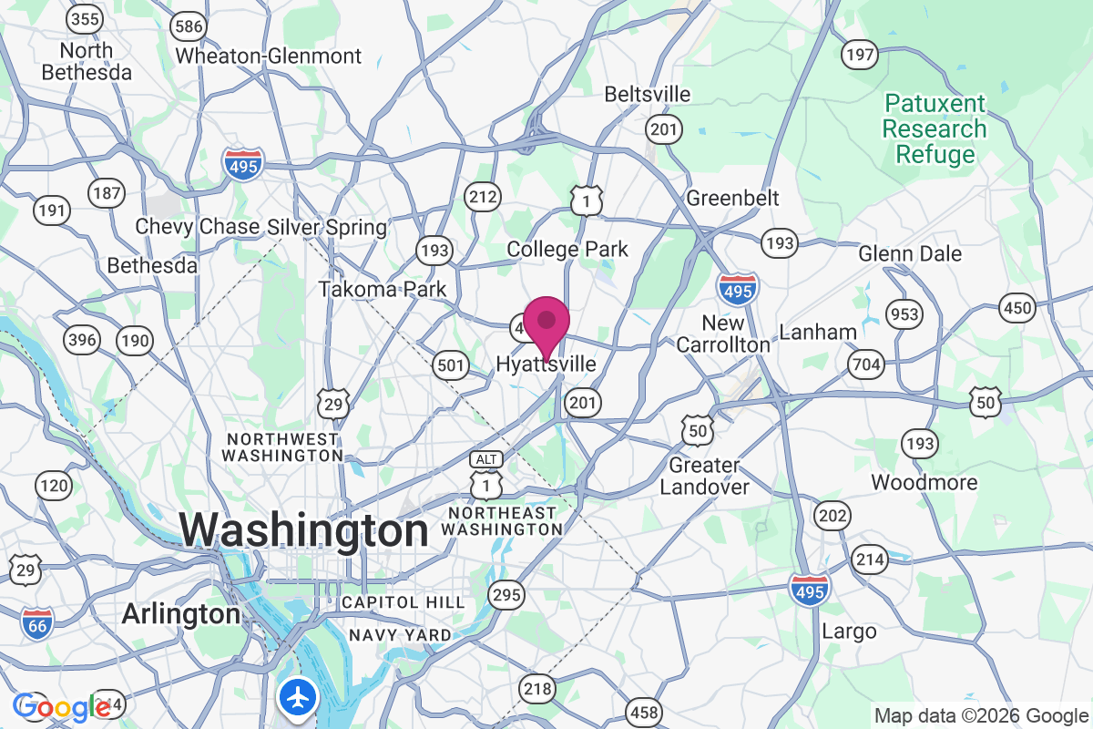 Carte de Hyattsville